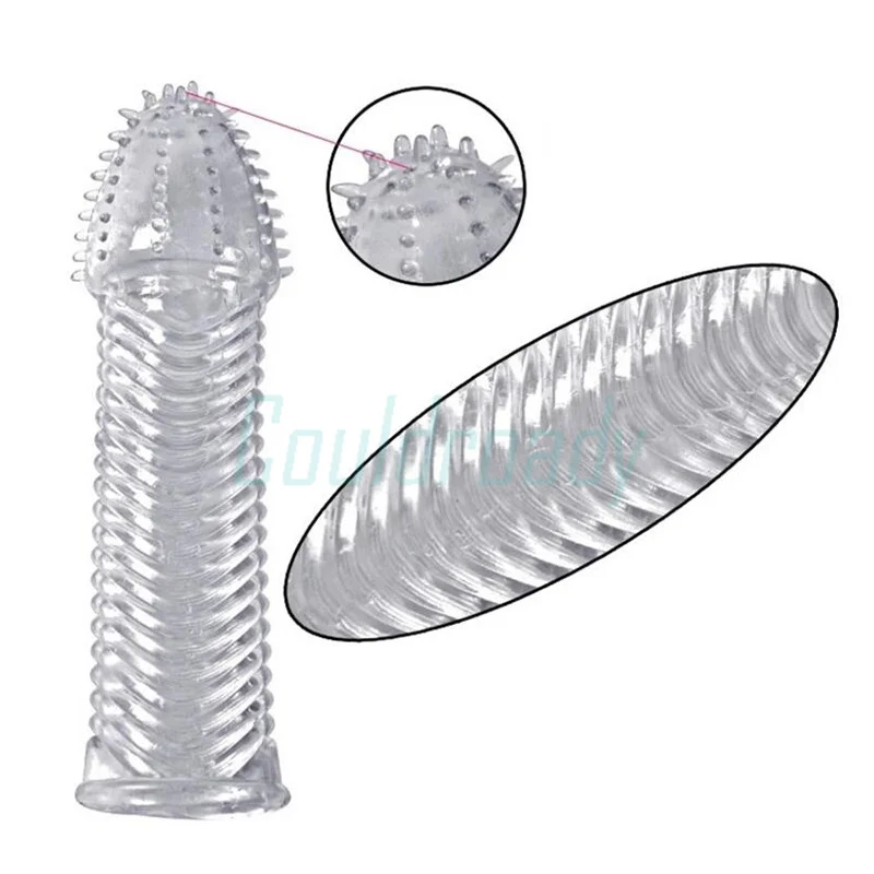 Многоразовый презерватив для продления эякуляции 1 шт. удлинитель пениса кольцо