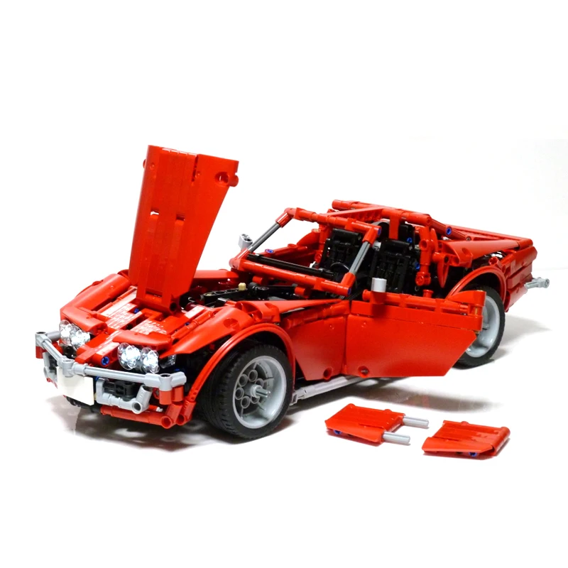 Новый технический спортивный автомобиль RC C3 Stringray гоночные строительные блоки