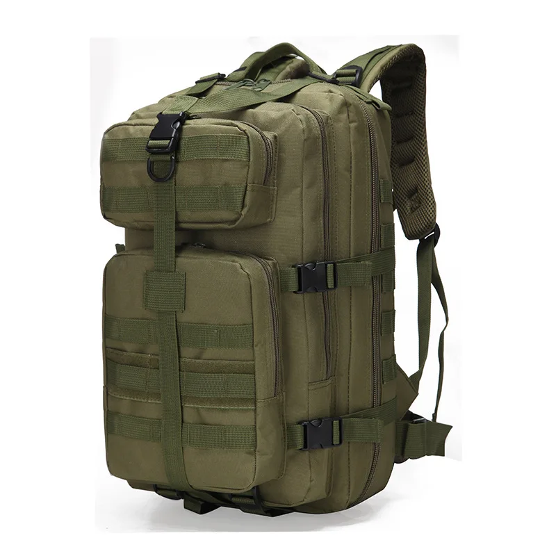 

35L Military Attack Tactical Backpack Outdoor Shoulder Mountaineering Bag Travel Hiking Waterproof Camouflage Bag Medium 3P Bags