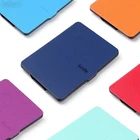 Тонкий кожаный чехол для Amazon, Новый чехол для Kindle Paperwhite 2018 года, чехол для планшета Kindle Paperwhite 4 10-го поколения + подарки