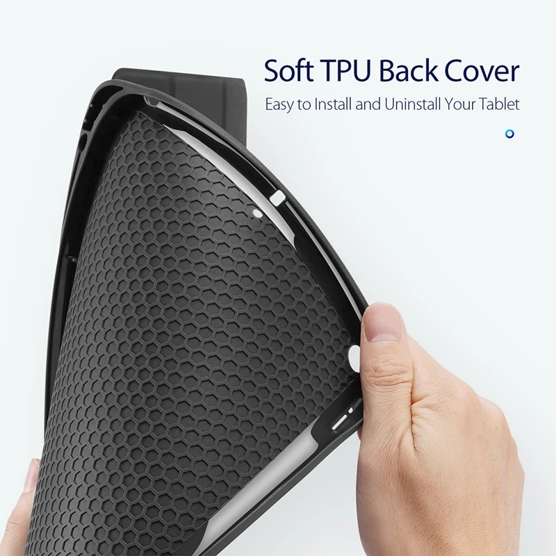 

Tablet Case for iPad 8 iPad 7 10.2 Flip Leather Case Tablet Stand Anti-Drop Protective Case Built-in Pen Holder