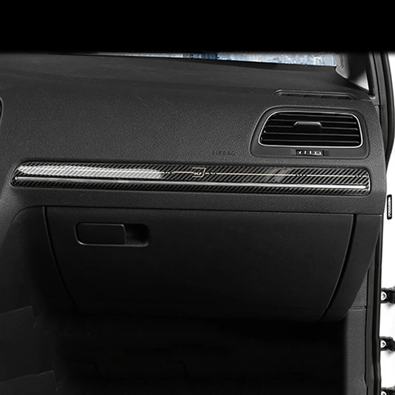 Carманго для VW Volkswagen Golf 7 Golf 7,5 MK7 2013- автомобильное ПАССАЖИРСКОЕ СИДЕНЬЕ хромированная накладка рамка наклейка интерьерные аксессуары