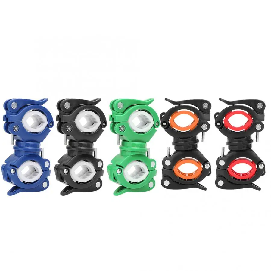 Вращающийся на 360D прочный уличный велосипедный светильник фонарь кронштейн