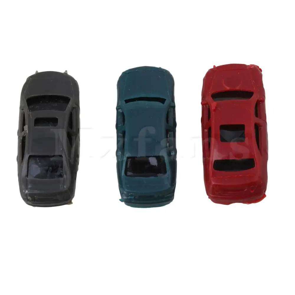 Mxfans 100x пластиковая компоновка здания 1: 200 масштаб модели автомобилей фиксация