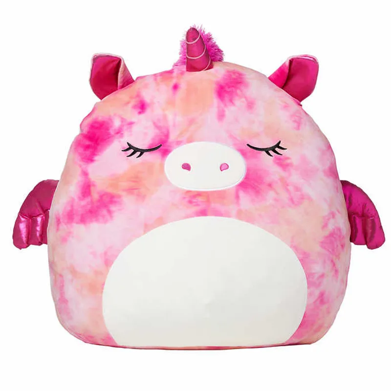 Squishmallowing Plush Toy 20CM Bee Cow Salamander Unihorn Pig Soft Stuffed Animal Pillow Doll Children Room Decoration Gift | Игрушки и