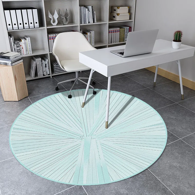 

Nordic Round Carpet Living Room Kids Room Round Rug Carpets for Bed Room Computer Chair Floor Mat Home Decor Cloakroom Rugs