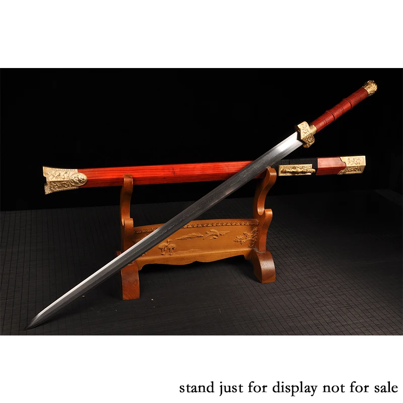 Металлический домашний декоративный античный китайский меч складные стальные
