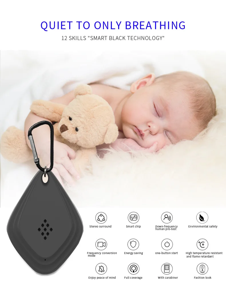 Ультразвуковой отпугиватель насекомых USB устройство для уничтожения комаров