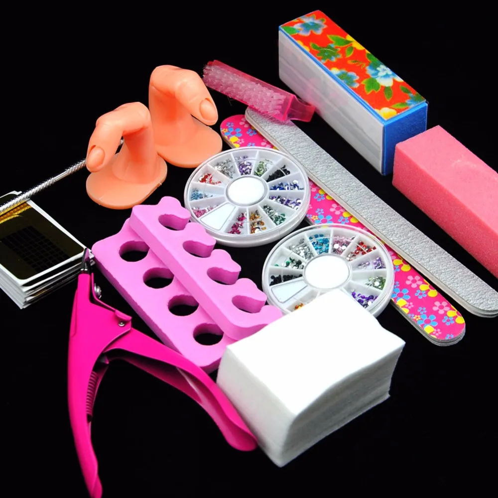 УФ лампа для ногтей 36 Вт набор маникюра с гелем акриловая Форма дизайна блестящая