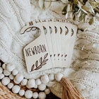 Разделители для детских шкафов, этикетки для гардероба для детской одежды, подарок для будущей мамы, деревянные декоративные знаки для организации