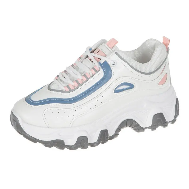 

Women Sneakers Fashion Platform Women Shoes Ladies Chunky Causal Shoes Woman Leather Sports Shoes Chaussure Femme