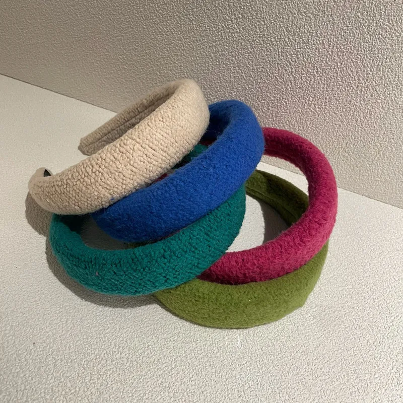 

Women Hair Bands Fashion Jewelry Green Blue Red Headbands Hair Accessories Barrette Hairbands For Girl Gift Ornaments