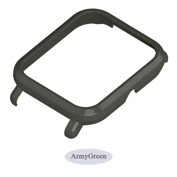 Mijobs для xiaomi huami Amazfit Bip Bit PACE Lite 20 мм силиконовый ремешок защитный чехол Correa браслет пластиковый корпус ПК Бампер