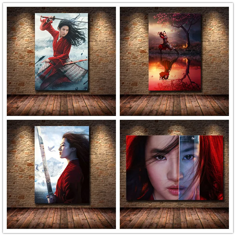 

Алмазная живопись Стразы Disney Mulan 5d Squareround, вышивка крестиком, украшение для дома