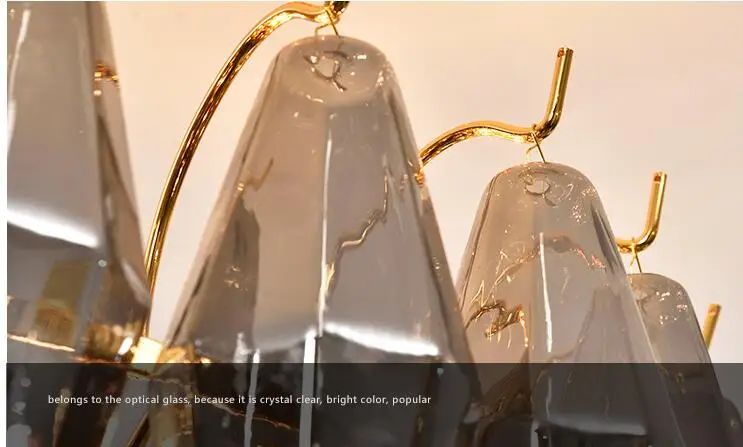 Постмодернистские роскошные светильники для гостиной в Гонконге модель комнаты