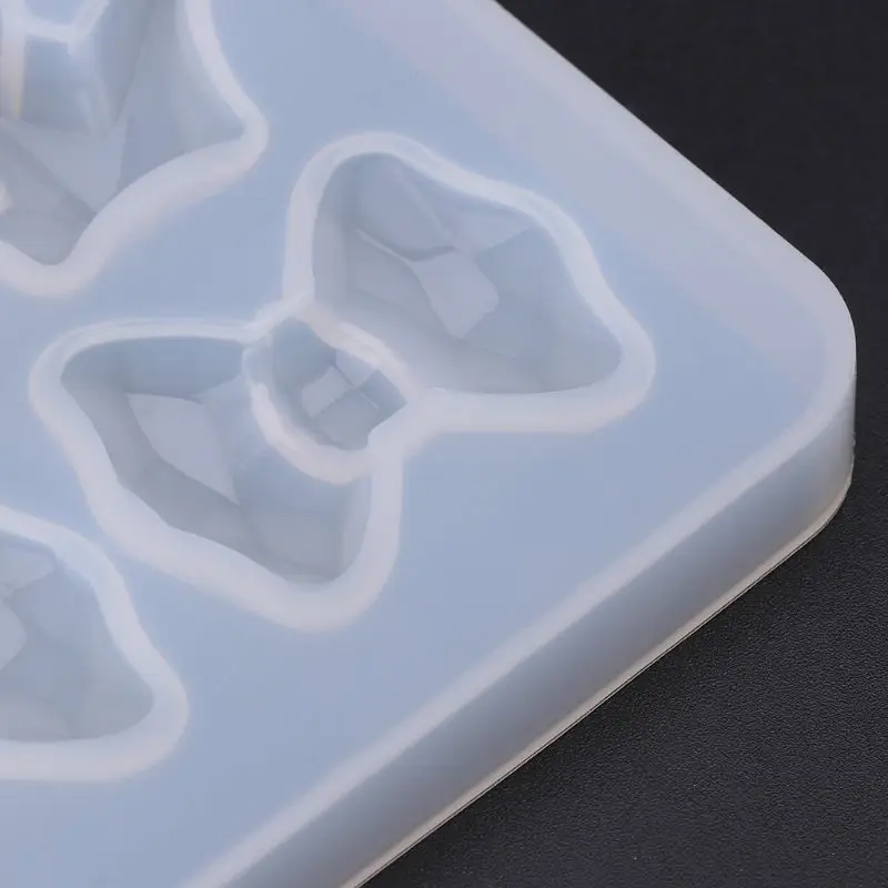 

Silicone Mold Mirror Bear Butterfly Crown DIY Jewelry Making Tool Epoxy Resin Molds Handmade Cake Decoration Pendant Tools 97QF