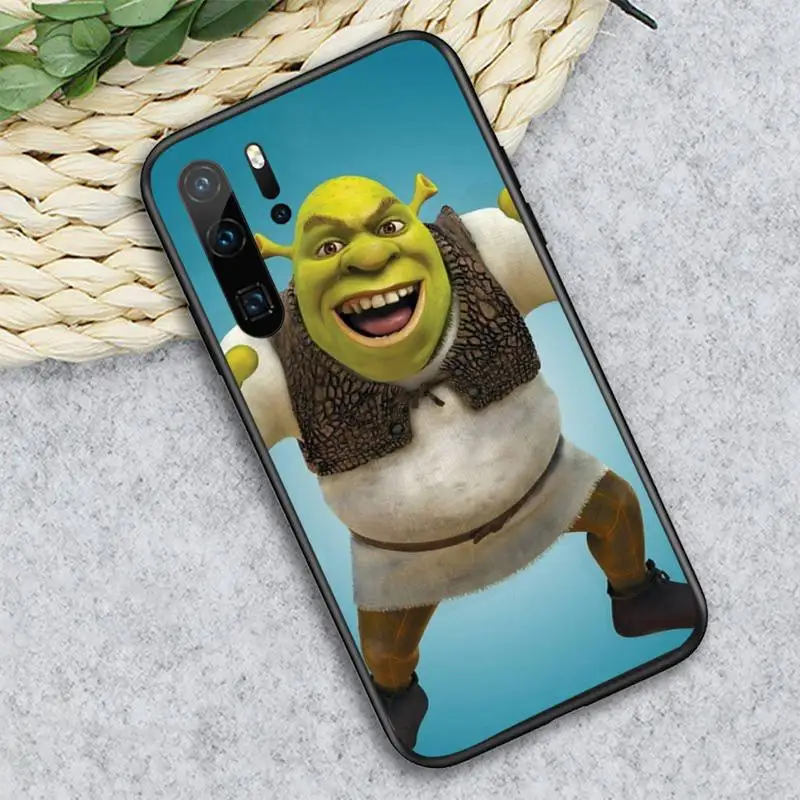 

Cartoon Moive Shrek funny Phone Case For Huawei honor Mate P 9 10 20 30 40 Pro 10i 7 8 a x Lite nova 5t