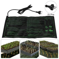 220v eu plug waterproof 50x25cm plant seed germination propagation clone starter pad agriculture tools seedling heating mat