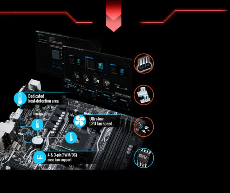 Материнская плата ASUS PRIME A320M-K AMD Ryzen AM4 DDR4 HDMI VGA M.2 USB 3,1 Micro-ATX