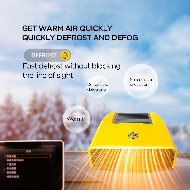 И электрическая мини-сушилка маленький 180 Вт нагреватель лобового стекла 12 В/24 В