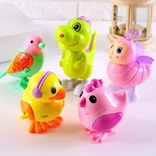 Классические детские заводные игрушки с животными прыгающая