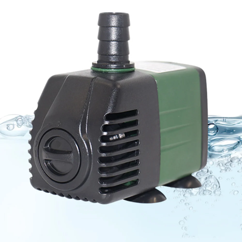 

Aquarium Circulation Submersible Pump Fish Tank Mini Pump with UK Plug (Dark Green)