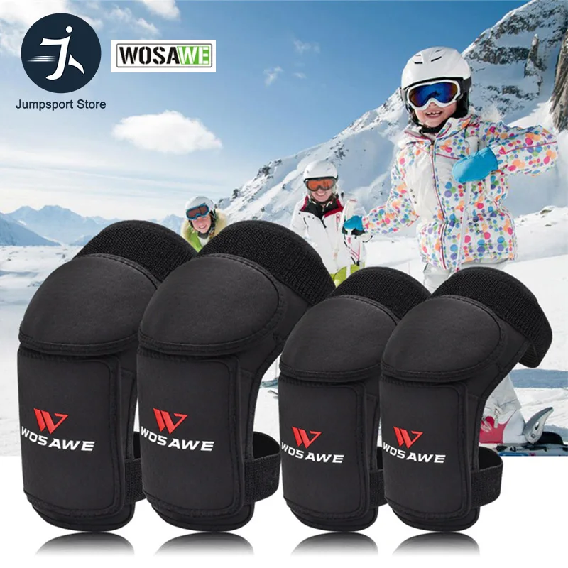 Детские наколенники WOSAWE мягкие из ЭВА для защиты коленей танцев катания на