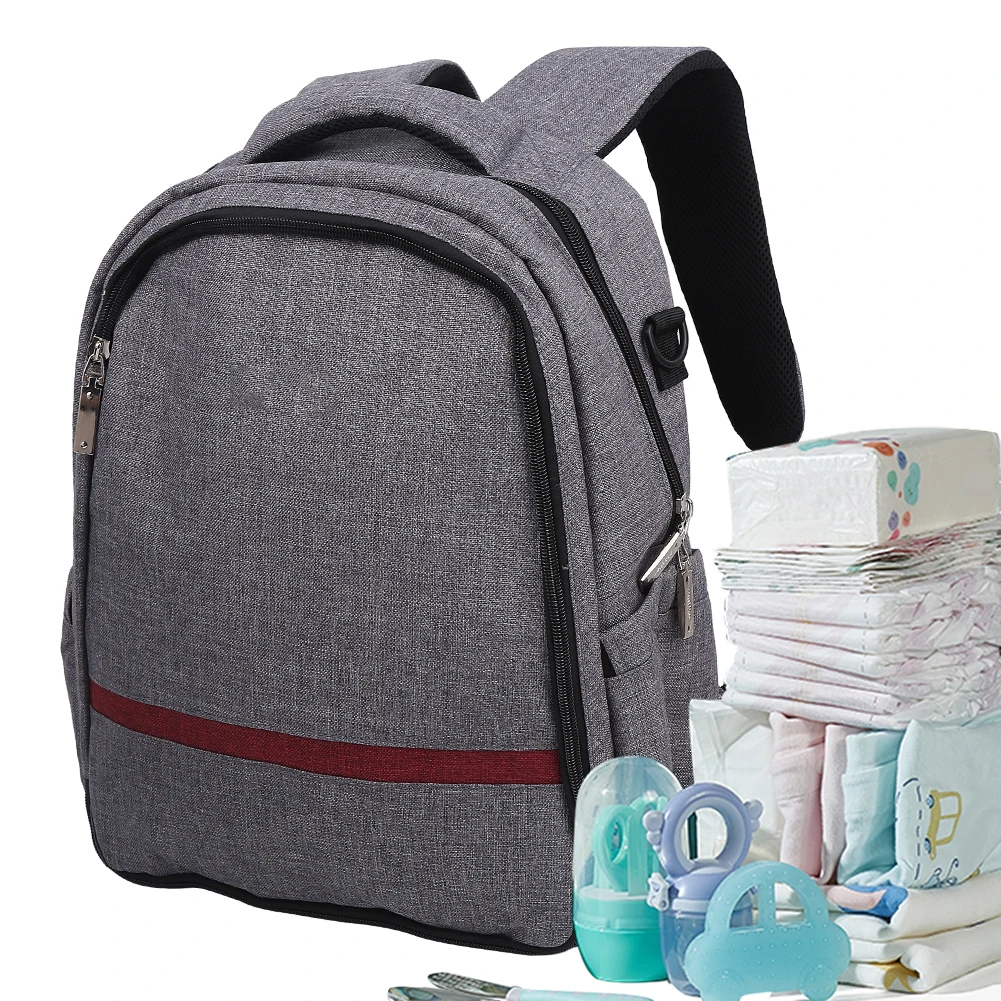 Изолированные детские сумки сумка для коляски мамы с крючками органайзер