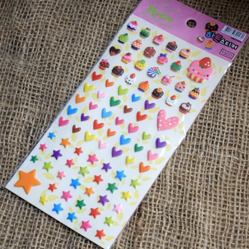 Набор многофункциональных декоративных наклеек из ПВХ 20 шт./лот | Канцтовары для