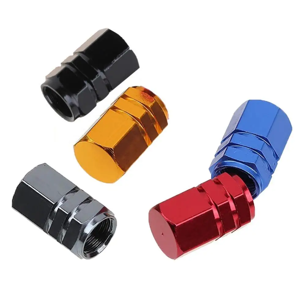 

8Pcs Aluminum Alloy Car Wheel Tire Valve Caps Tyre Rim Stem Covers Airdust Waterproof For Automobiles Motorcycles Trucks Bikes