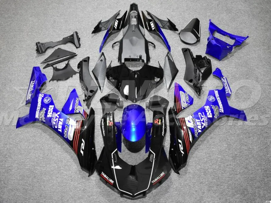 

Новый комплект обтекателей для мотоцикла из АБС-пластика подходит для YAMAHA YZFR1 2015 2016 2017 2018 YZF R1 R1m 15 16 17 18 19 пользовательский Бесплатный синий ч...