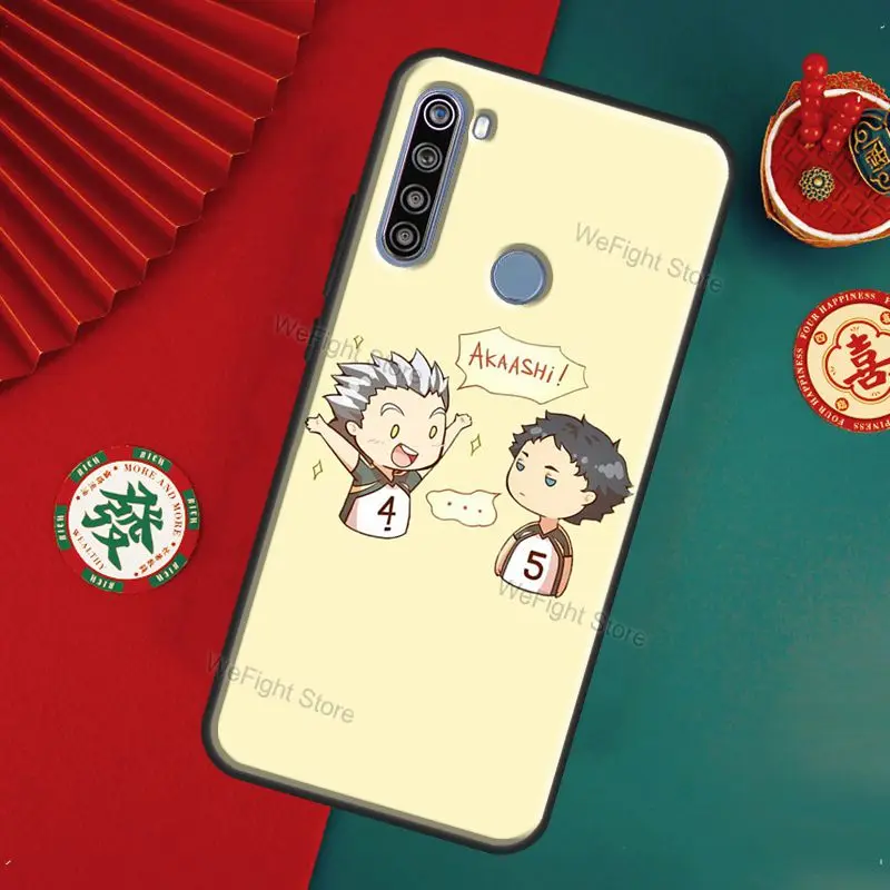 Чехол Akaashi Keiji Haikyuu для Xiaomi Redmi Note 11 Pro 8 9 10 9S 10S чехол 9A 9C 9T Coque | Мобильные телефоны и