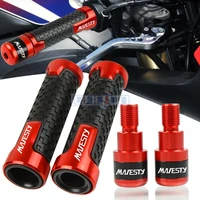 motorcycle accessories 78 22mm handlebar grips ends handle bar hand end plugs cap for yamaha majesty 400 majesty400 2004 2011