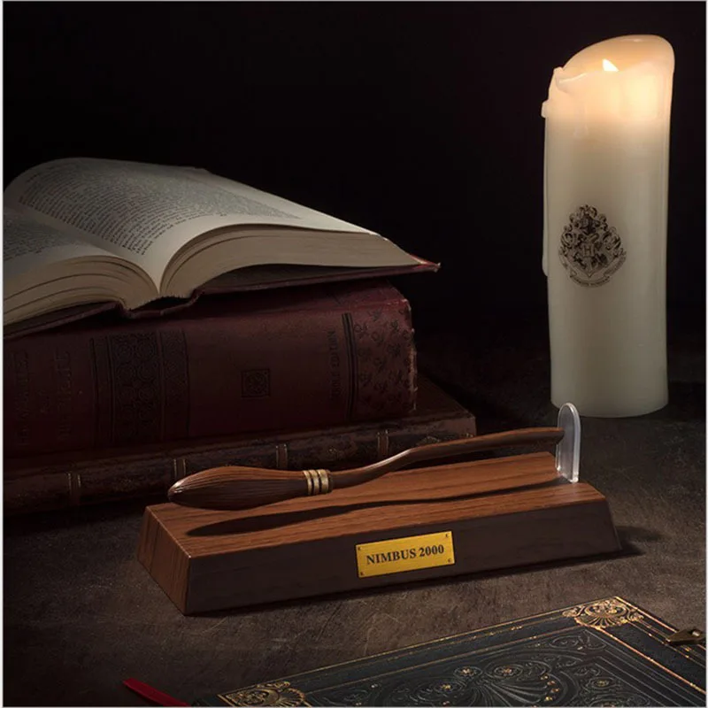 Harry Magician Lightwheel 2000-Broomsticks, pluma de levitaci&oacute;n magn&eacute;tica, ornamento, bol&iacute;grafo, regalo de cumplea&ntilde;os, modelo-4