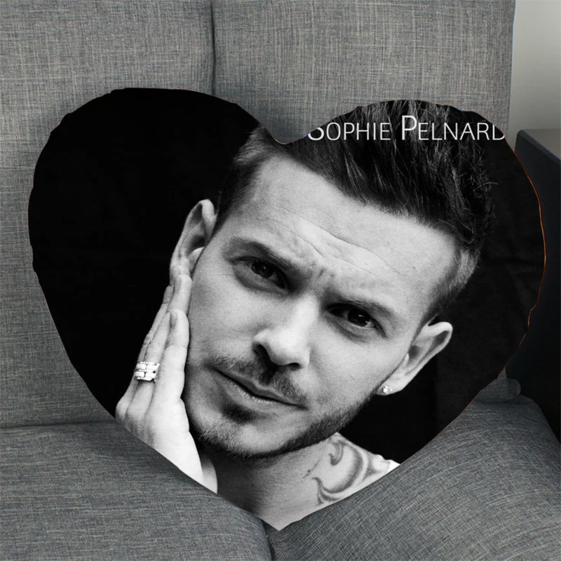 Новое поступление Наволочка на молнии под заказ чехол для подушки в форме сердца