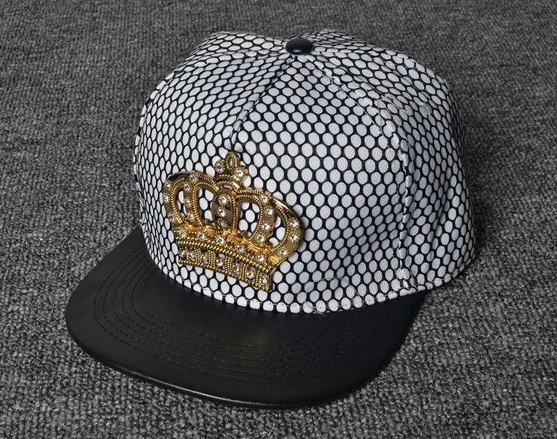 Продукция Crown Snapback бейсбольная плоская шляпа модная спортивная индийская в стиле