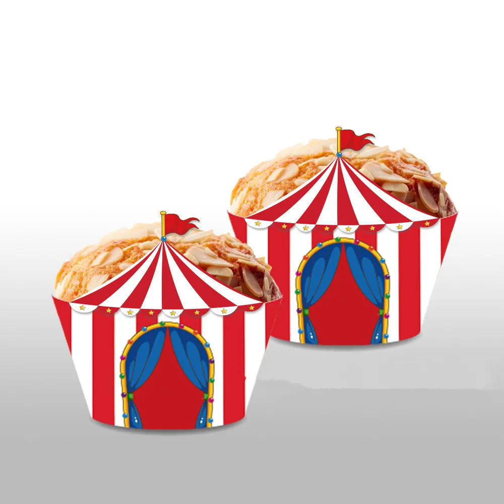 Бумажные украшения для торта капкейков детского праздника | Дом и сад