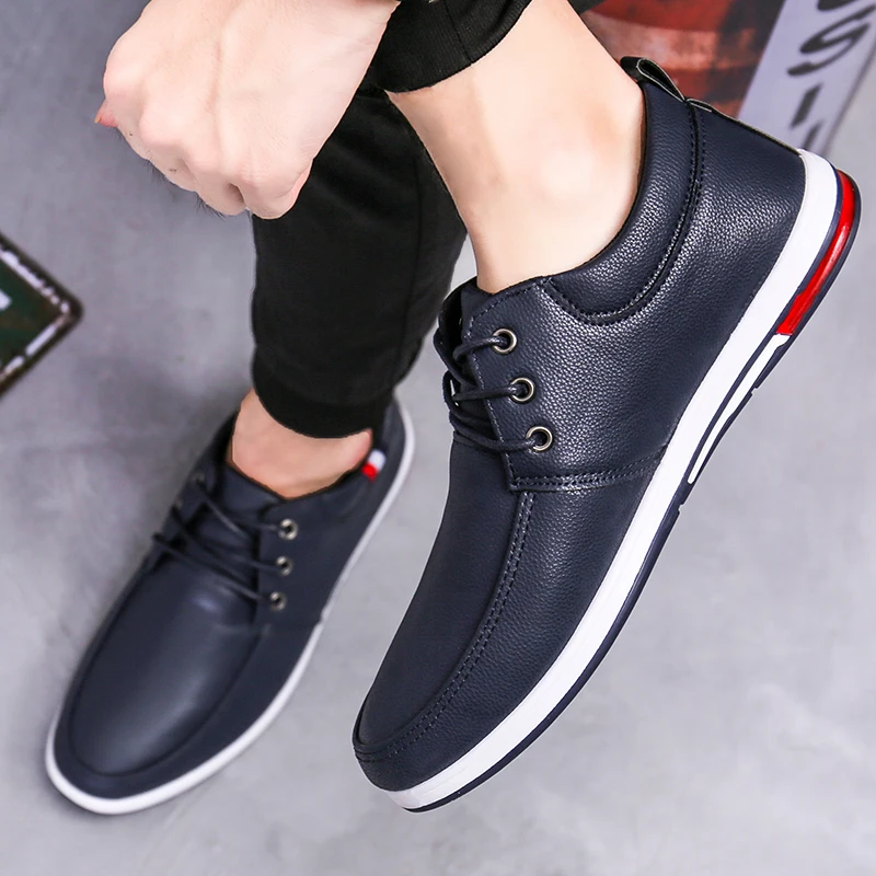 

Shoes Mens Sneakers Moccasins 2020 New Trend Casual Shoes Men Italian Comfortable Leather Sneakers Slip on Shoes Men Footwear