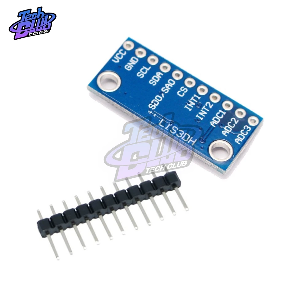 LIS3DH три преобразователя акселерометр движения Трехосное ускорение датчик