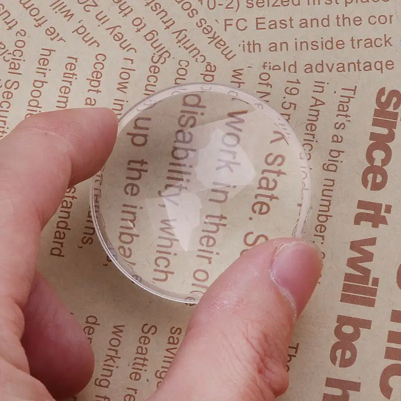 

10pcs Lenticular Biconvex Lens 3D Virtual VR Glasses Lens Magnifier Convex Lens