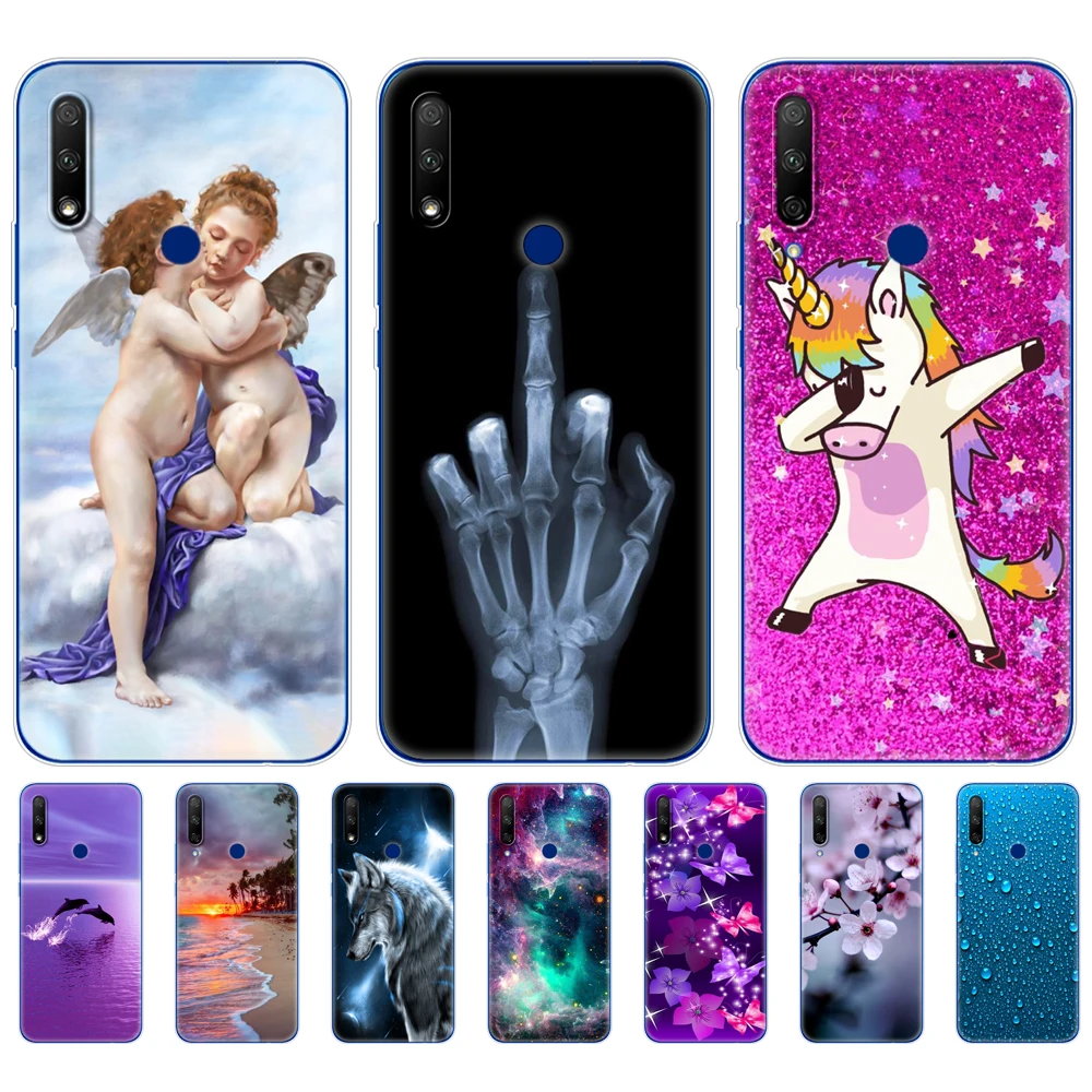 for honor 9x global case for honor 9x premium case silicon tpu soft back phone case for huawei honor 9x premium stk lx1 bumper free global shipping