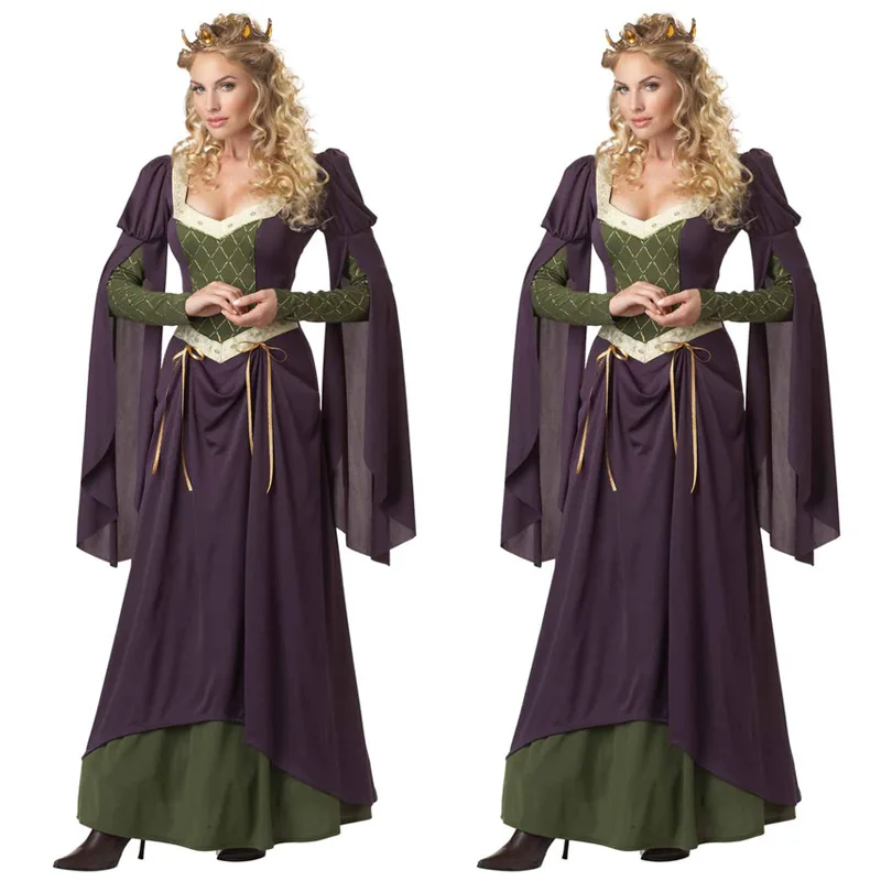 Женский Костюм официантки костюм в средневековом стиле для Хэллоуина |