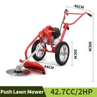 household cordless lawn mower petrol trimmer gasoline brush cutter hand push type grass cutter garden tools rake grass trimmer