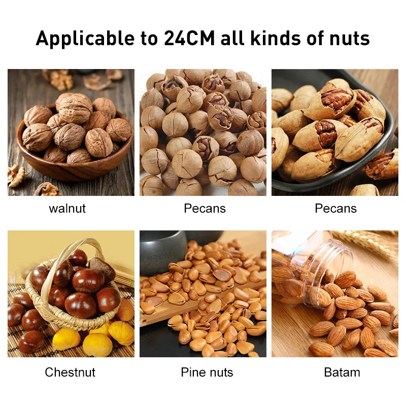 

1 PC Portable Nut Cracker Kitchen Gadgets Tool Sheller Walnut Opener Plier Metal Opener Nutcracker Kitchen Accessories