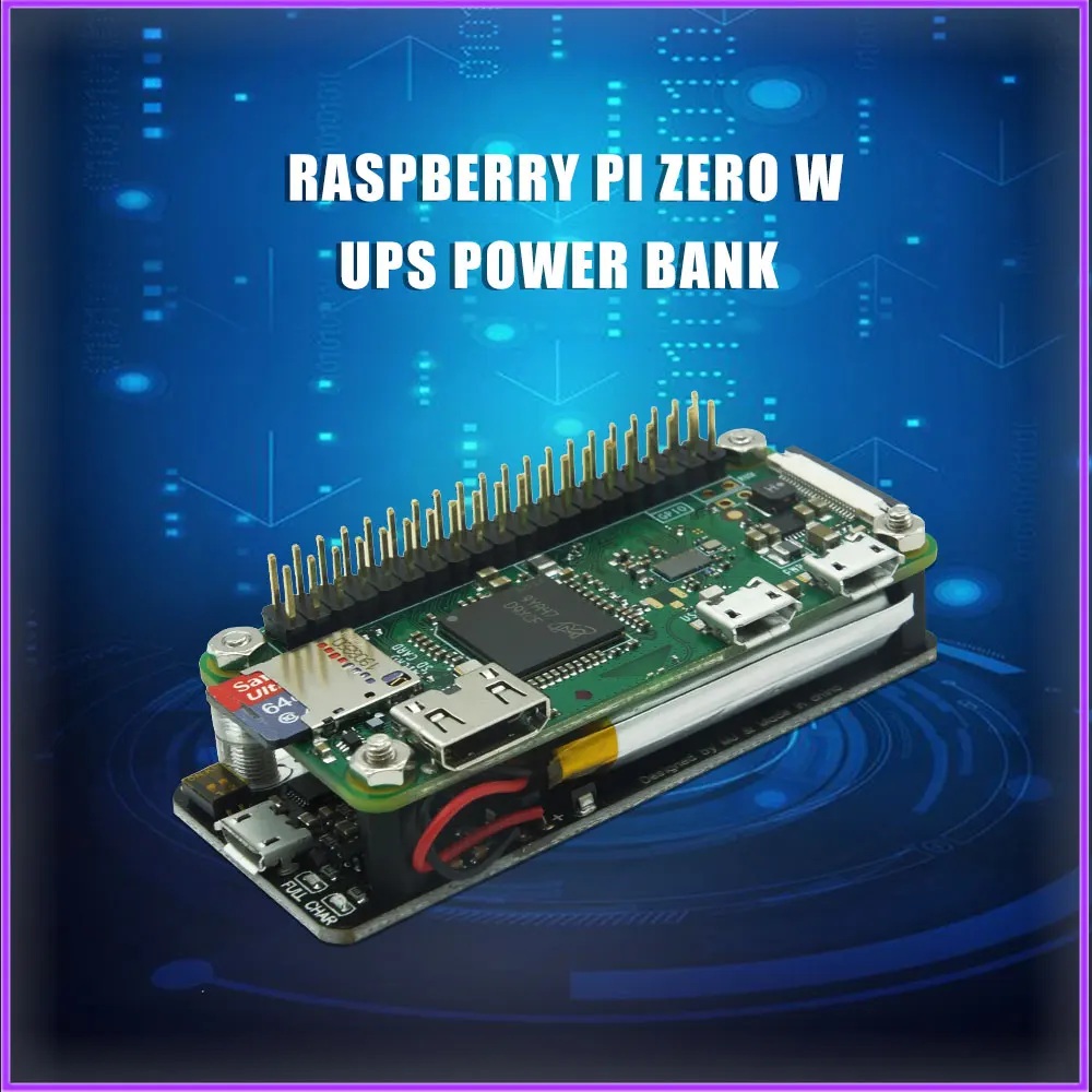 Плата расширения Raspberry Pi Zero с интегрированным последовательным портом и