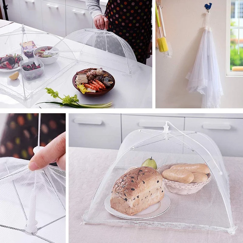 6 упаковок большая сеточная палатка для пищевых продуктов 17 дюймов чехлы