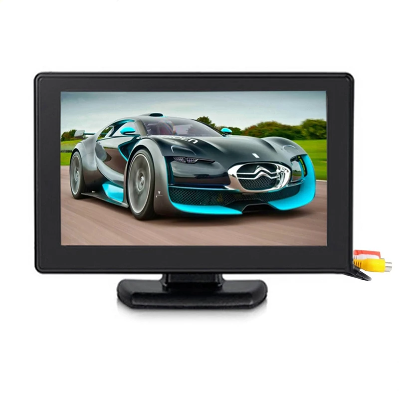 

Parking Backup Car Monitor 4.3 Inch Screen For Rear View Reverse Camera TFT LCD Display HD Digital Color 4.3 Inch PAL/NTSC