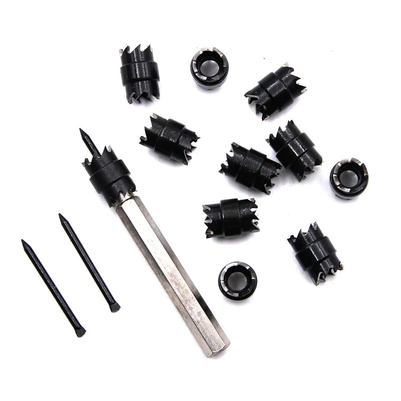 

Double Sided Rotary Jagged Spot Bits Weld Cutter Remover Drill Bit Hex Shank Electric Power Convenient Fixed Point Tool Kit