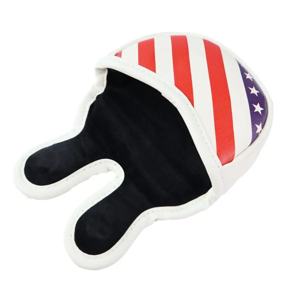 

Professional Mallet Golf Putter Cover Headcover - American Pattern