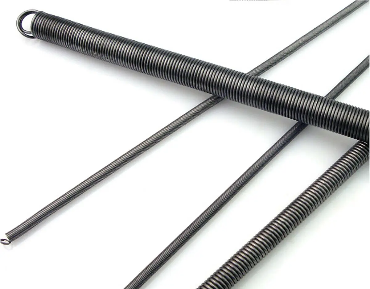 

1Pcs Wire Diameter 5mm 6mm Expansion Extension Sping 300mm Sping Steel Dual Hook Long Tension Spring Outer Diameter 32mm -50mm
